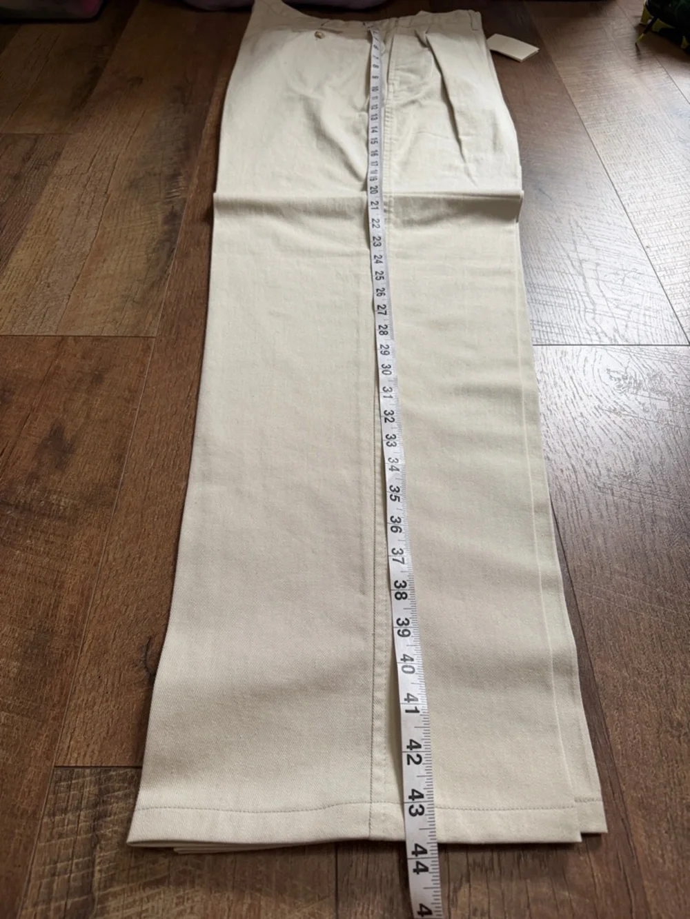 Polo by Ralph Lauren Pleated Chinos in Off-White - Picture 6 of 7